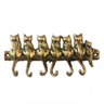 Porta Chaves Gatinho em Bronze Artesanal Decoração Casa - 1