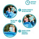 Ver imagem 4 de Piscina Inflável Easy Set 3.077 Litros Intex