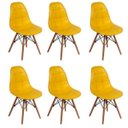 Ver imagem 1 de Kit 6 Cadeiras Eames Dsw Botonê - Amarela