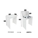 Ver imagem 3 de Penteadeira Multiuso com Espelho Compacta Escrivaninha Maquiagem