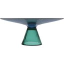 Ver imagem 6 de Beretta Centro Mesa 14x33x33cm Vidro Azul com Pé