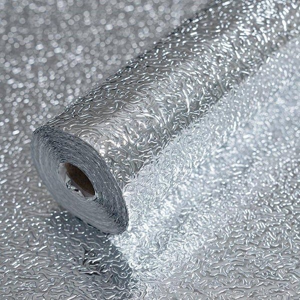 Adesivo Alumínio Impermeável Prova D'água Óleo Resitente Alta Temperatura 3 x 0,61 cm RS - 2