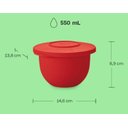 Ver imagem 3 de Tigela Murano 550ml Vermelho Pimenta Tupperware
