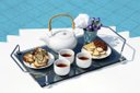 Ver imagem 5 de Bandeja para café da manhã em vidro refletivo cinza 8mm temperado 40cmx26cm Aquabox