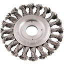 Ver imagem 1 de Escova Circular Torcida 4.1/2x1/2 Furo 7/8 Aço Carbono Pol