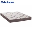 Ver imagem 6 de Colchão Viúva Ortobom Light Espuma D28 Branco/bordô 128x188x20