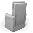Ver imagem 6 de Kit 02 Poltronas de Amamentação e Descanso com Balanço Laís G05 Linho Cinza Escuro - Mpozenato