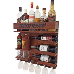 Barzinho de Parede Bebidas Adega de Vinho Boteco Terapia Im - 4