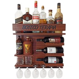 Barzinho de Parede Bebidas Adega de Vinho Boteco Terapia Im - 1