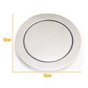 Ver imagem 2 de Ralo Inteligente Click Inox 10 Cm Redondo Banheiro Cromado Lavabo Veda Cheiro