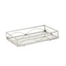 Bandeja Retangular Geometric Metal com Espelho 31 cm - AC20021 - 1