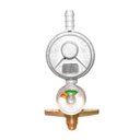 Ver imagem 2 de Regulador De Pressão De Gás de Cozinhas Com Manômetro Aliança - Botijões Até 13 Kg