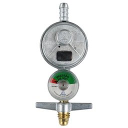Regulador De Pressão De Gás de Cozinhas Com Manômetro Aliança - Botijões Até 13 Kg - 1