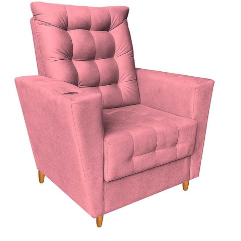 Poltrona de Amamentação Melissa Puff Rosa