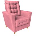 Ver imagem 1 de Poltrona de Amamentação Melissa Puff Rosa
