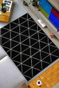 Ver imagem 1 de Tapete para Sala 2,00m X 3,00m Antiderrapante Art Oásis - Des 11 Preto