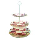 Ver imagem 1 de PRATO PARA DOCES 3 ANDARES SUPORTE TRIPLO PORTA DOCES CUPCAKE BOLO PARA CONFEITARIA CONFEITEIRA ESTA