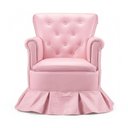 Ver imagem 3 de Cadeira Poltrona Balanço Amentação Confortável Quarto Descanso Sala Leitura Corino Rosa