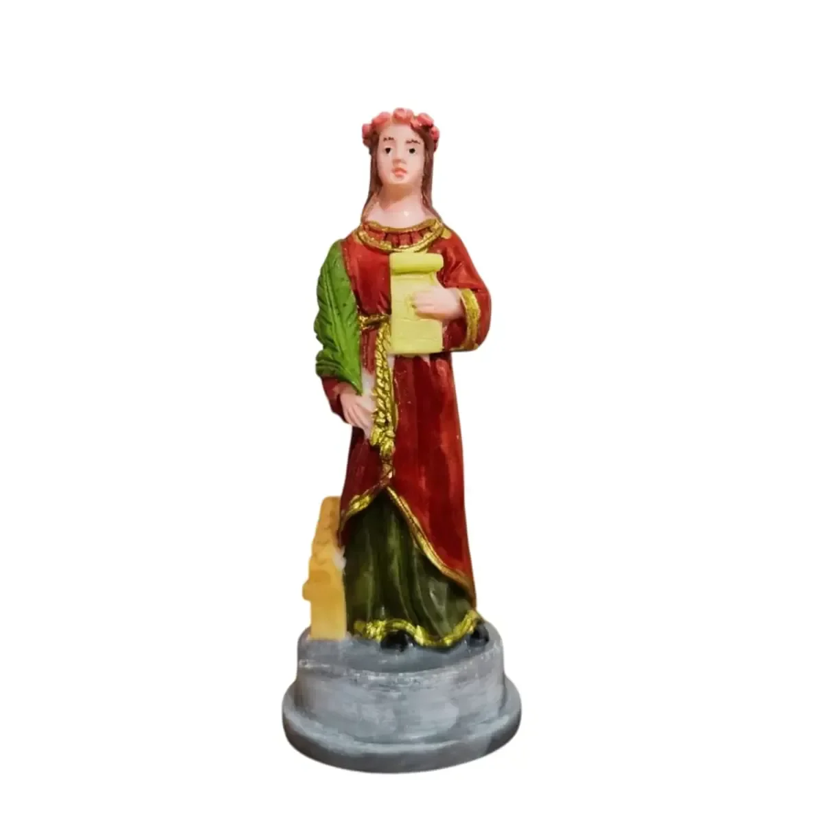 Imagem de Santa Cecília de Resina - 9 cm