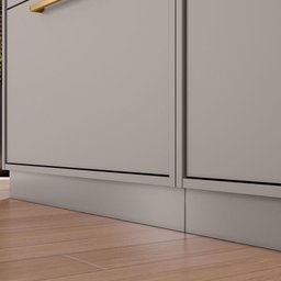 Cozinha Completa Itatiaia Essence 6 Peças Fendi e Gris - 4