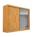 Ver imagem 4 de Guarda Roupa Casal 100% MDF Móveis Europa Creta 2 Portas de Correr Com Espelho