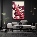 Ver imagem 2 de Quadro Decorativo Vertical Flor Lavanda sem Moldura e sem Vidro 40X60