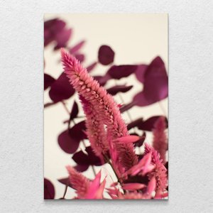 Quadro Decorativo Vertical Flor Lavanda sem Moldura e sem Vidro 40X60