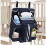 ORGANIZADOR de FRALDAS COMODA Portátil para BERÇO e TROCADOR BEBE PORTA FRALDA - 2