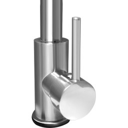 Torneira de Cozinha Gourmet Monocomando com Extensor Ducha Luxo - Aço Escovado - 4