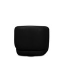 Ver imagem 2 de Poltrona Decorativa Verona Sala de Estar Base Giratória em Aço Couro Preto G88 - Gran Belo