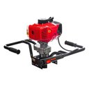 Ver imagem 2 de Perfurador de Solo 60,2cc 2t Broca 250mm para 2 Operadores Tea61dx-250-gii Toyama