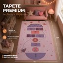 Ver imagem 2 de Tapete Infantil Kids Lúdico Menina 1.00 x 1.50 Art Rose - Shd