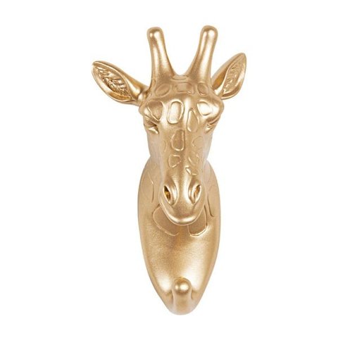 Gancho de Parede Girafa em Resina