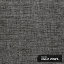 Ver imagem 5 de Cabeceira King Size Adelle 195cm C/ Frame Linho Cinza