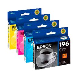 Cartucho de Tinta Epson T196420 T196 Amarelo | Xp101 Xp201 Xp214 Xp401 Xp411 Wf-2532 | Compatível 4m - 2