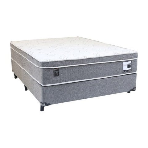Cama Box com Colchão Casal Mola Mega Colchões Mega Sono Pocket Eurotop - 128x188