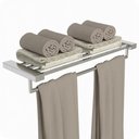 Ver imagem 6 de Toalheiro Hotel de Parede Porta Toalha Duplo Inox Master