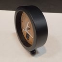 Ver imagem 4 de Relógio Decorativo de MDF Preto 11x11x3cm Parede Mesa Decoração Sala Cozinha
