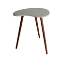 Ver imagem 2 de Mesa Lateral Feijão Alta Tampo Fino - Branco