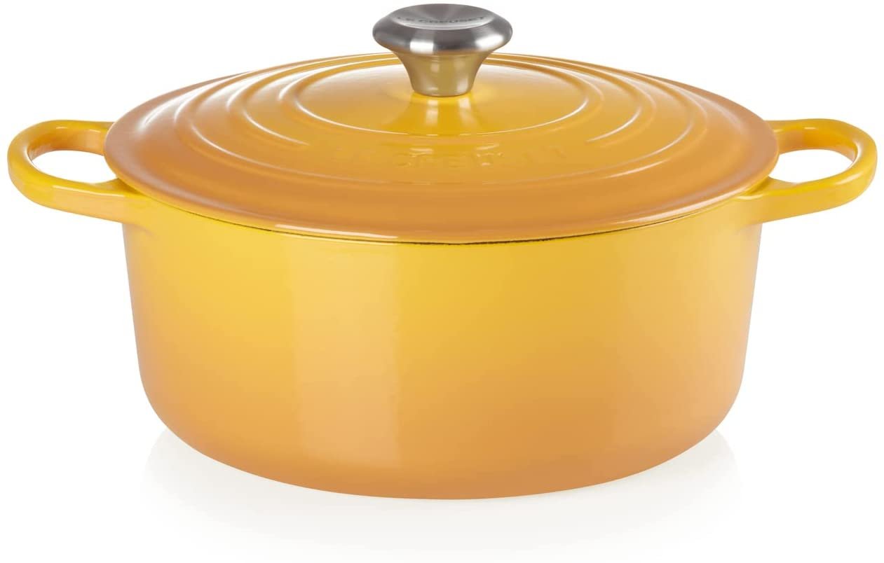 PANELA REDONDA LE CREUSET 26CM SIGNATURE - Amarelo Néctar