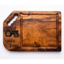 Ver imagem 4 de Kit Churrasco Tábua Agro É Top + Faca 9,5" Resina Trator