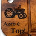 Ver mais imagens de Kit Churrasco Tábua Agro É Top + Faca 9,5" Resina Trator