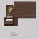 Ver mais imagens de Cabeceira Casal C/2 Mesas Cabeceira Triunfo - Nanda Decor:cafe Touch