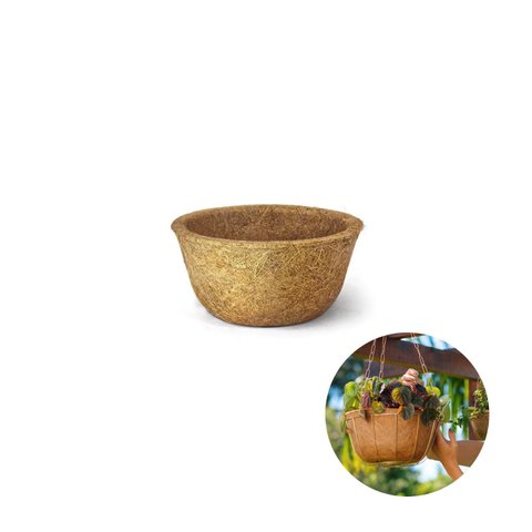 Vaso xaxim Fibra de Coco 19 x 9cm Orgânico