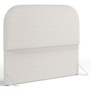 Ver imagem 2 de Cabeceira Cama Box King 195cm Orgânica Lanna W01 Bouclê Cru - Lyam Decor