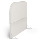 Ver imagem 7 de Cabeceira Cama Box King 195cm Orgânica Lanna W01 Bouclê Cru - Lyam Decor