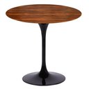 Ver imagem 1 de Mesa Saarinen Redonda Pau Ferro 90cm - Base Preta mgsaarinen