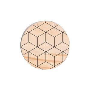 PENDURADOR GEOMÉTRICO EM PINUS