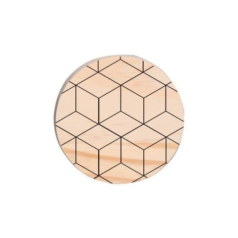 PENDURADOR GEOMÉTRICO EM PINUS