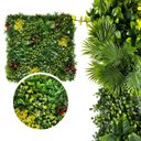 Ver imagem 3 de Placas de Grama Artificial 0,5m² Proteção Uv de Fácil Instalação - Plantas Decorativas para Sala